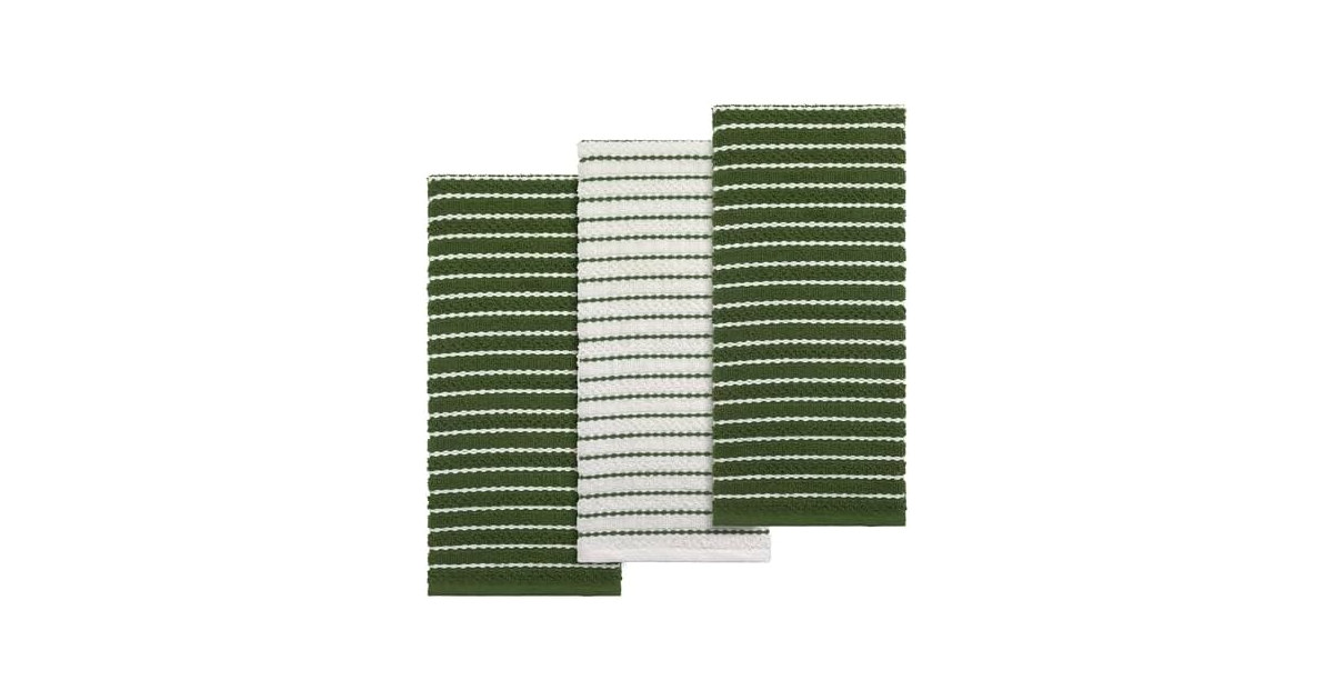IZOD - 3 Pack Kitchen Towels