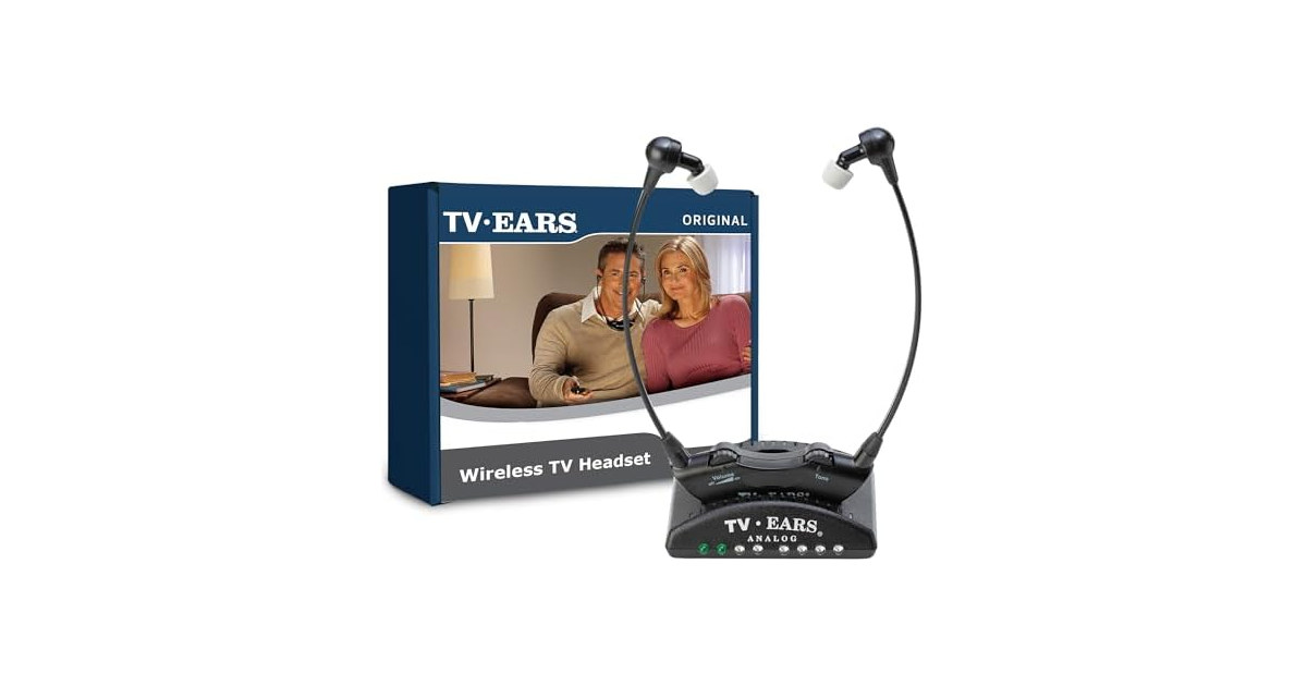 TV EARS Analog Wireless Headsets System
