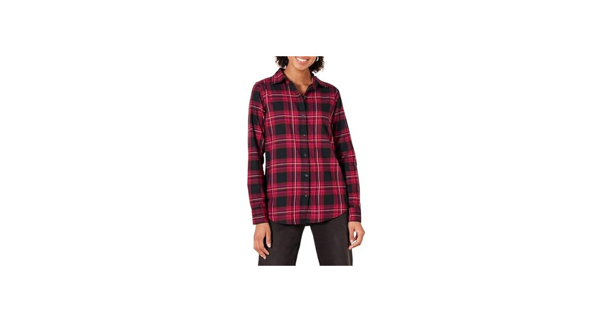 Amazon Essentials Women Regular-fit Cotton Shirt
