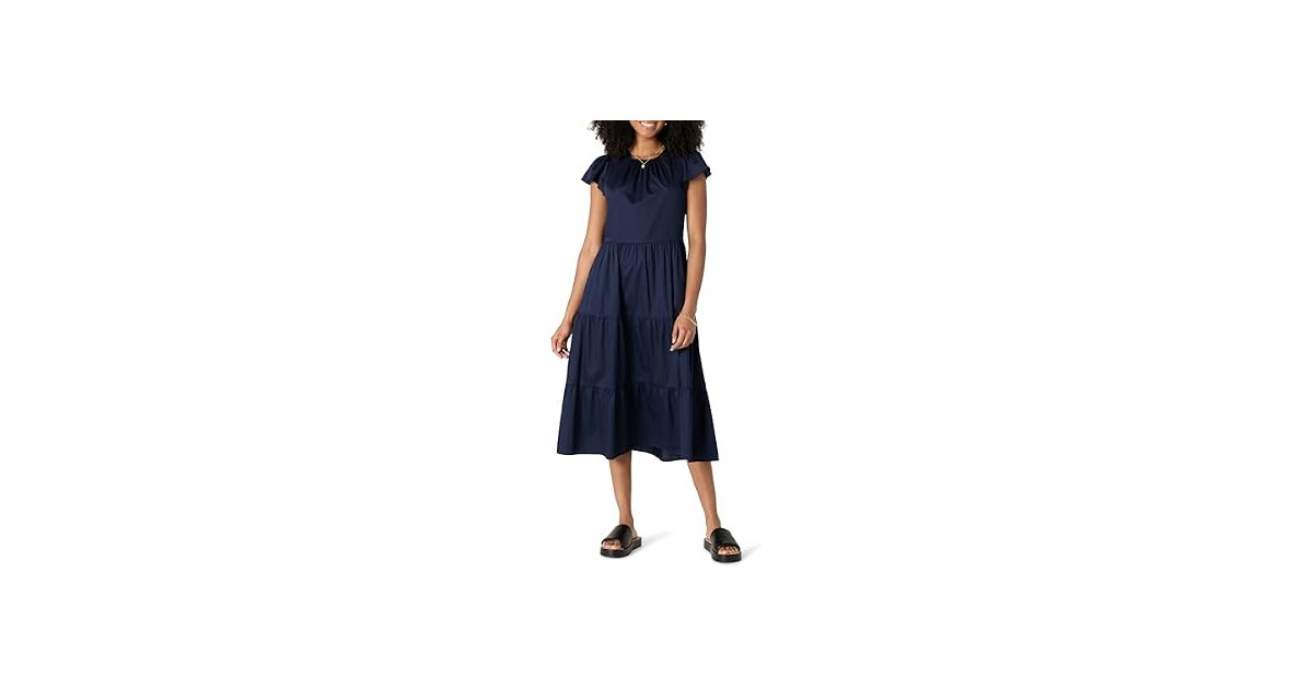 Amazon Essentials Women Regular-fit Cotton Dress