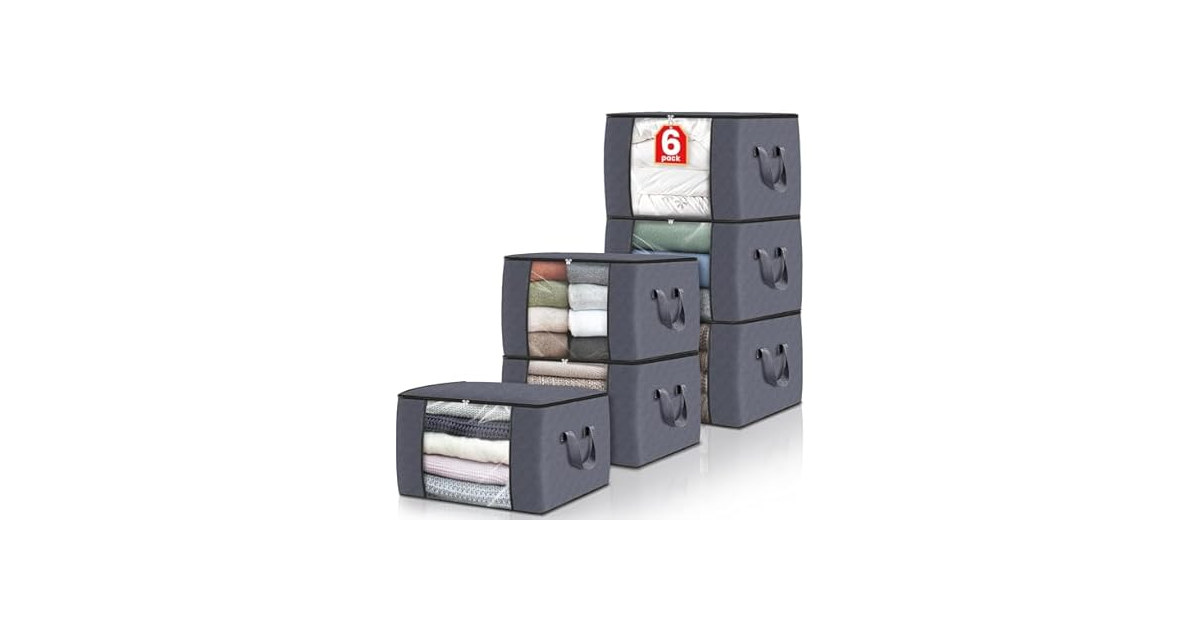 Fab Totes 60L Premium Fabric Storage Bags