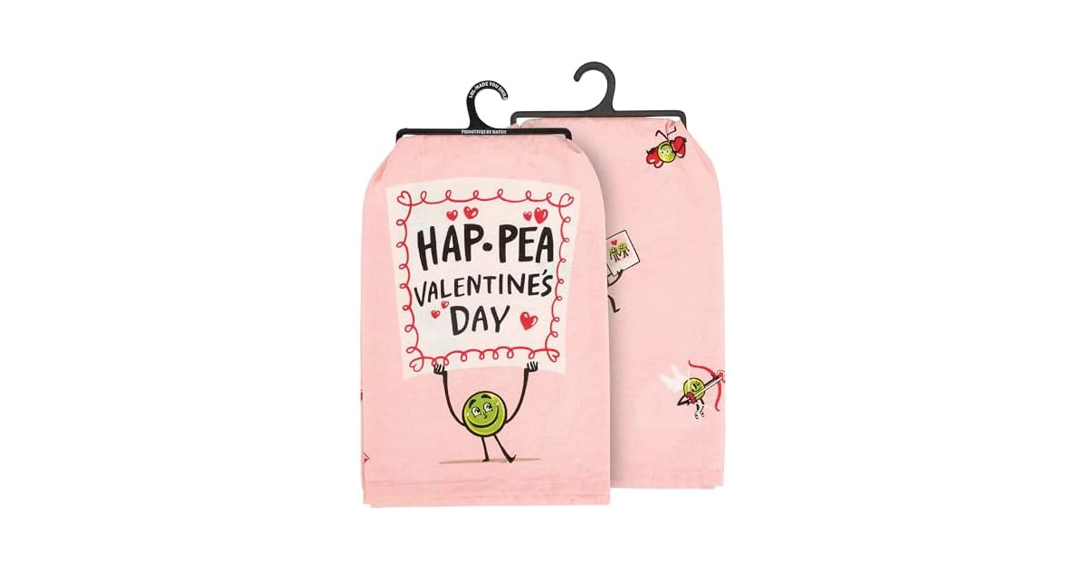 Primitives by Kathy Decorative Kitchen Towel Hap-Pea