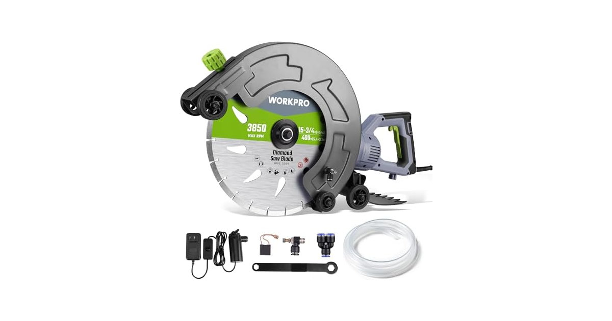 WORKPRO 16 Wet Concrete Saw