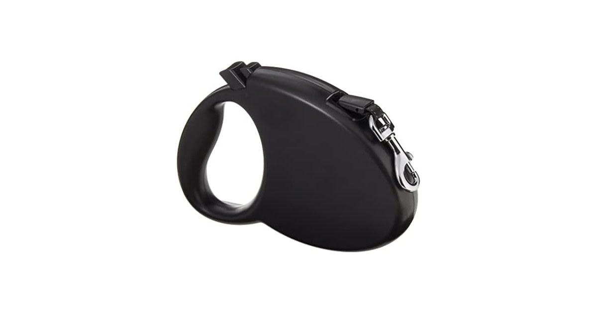 Amazon Basics Retractable Pet Leash, for Dogs Medium
