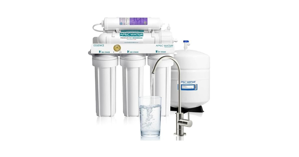 APEC 6-Stage Alkaline RO System 75 GPD