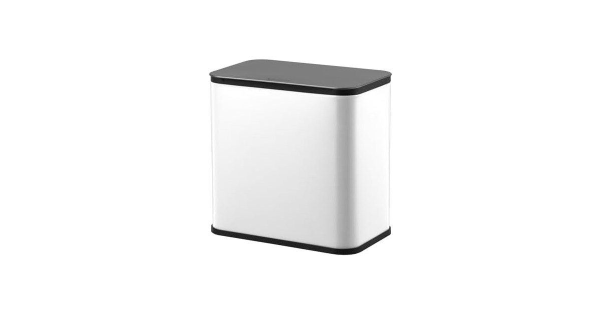 OUTLANE 1.3 Gallon Slim Hanging Stainless Steel Trash