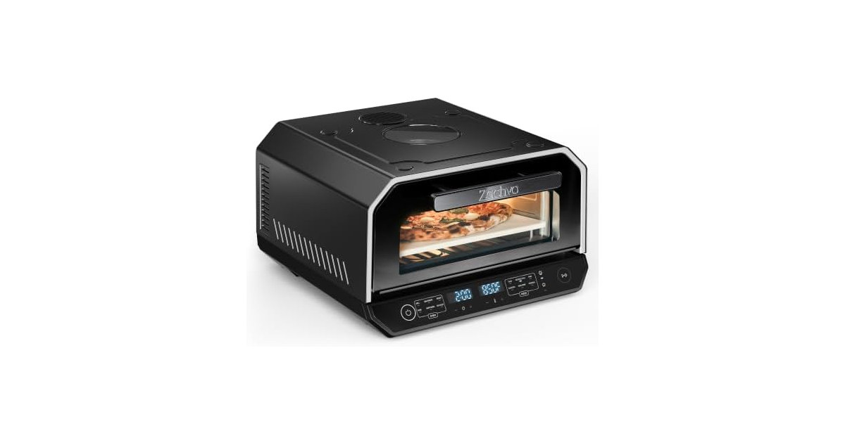 13-in-1 Indoor Pizza Oven, Top Viewing