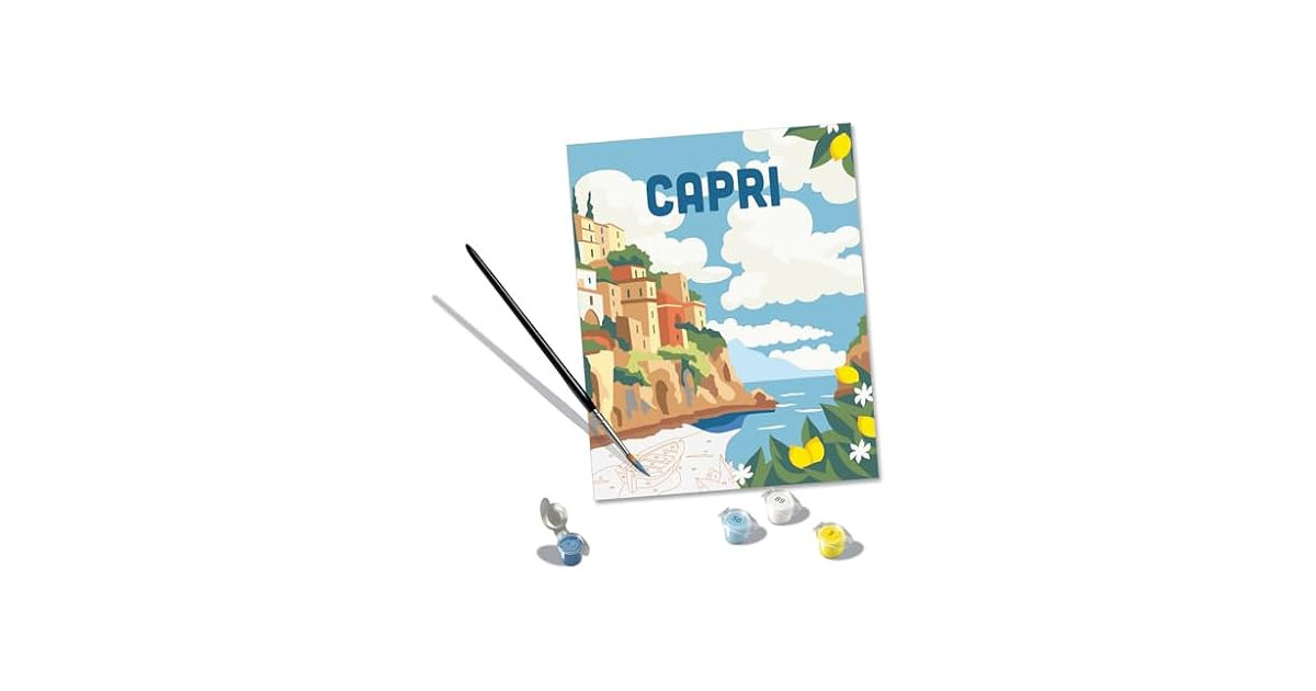 Ravensburger Creart Capri Paint by Numbers Kit for Adults