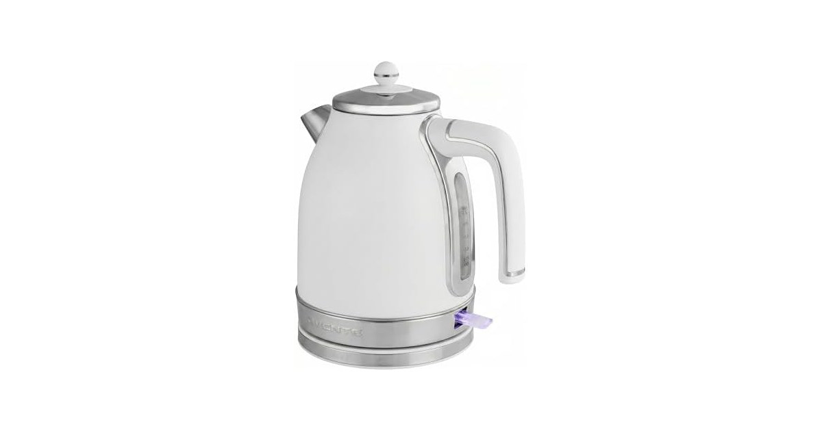 OVENTE 1.7L Stainless Steel Electric Kettle, 1500W Power
