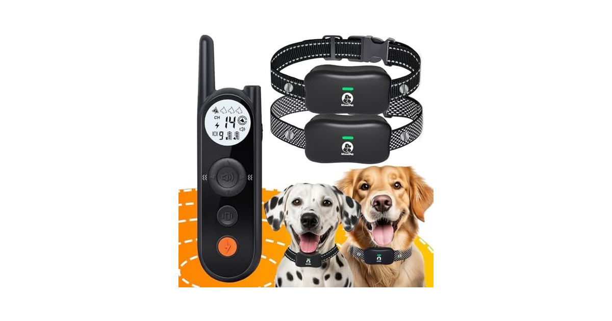 MIMOFPET Wireless Dog Fence 856-Acre