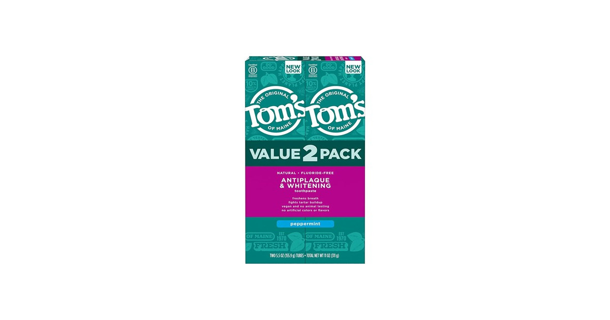 Toms of Maine Antiplaque and Whitening