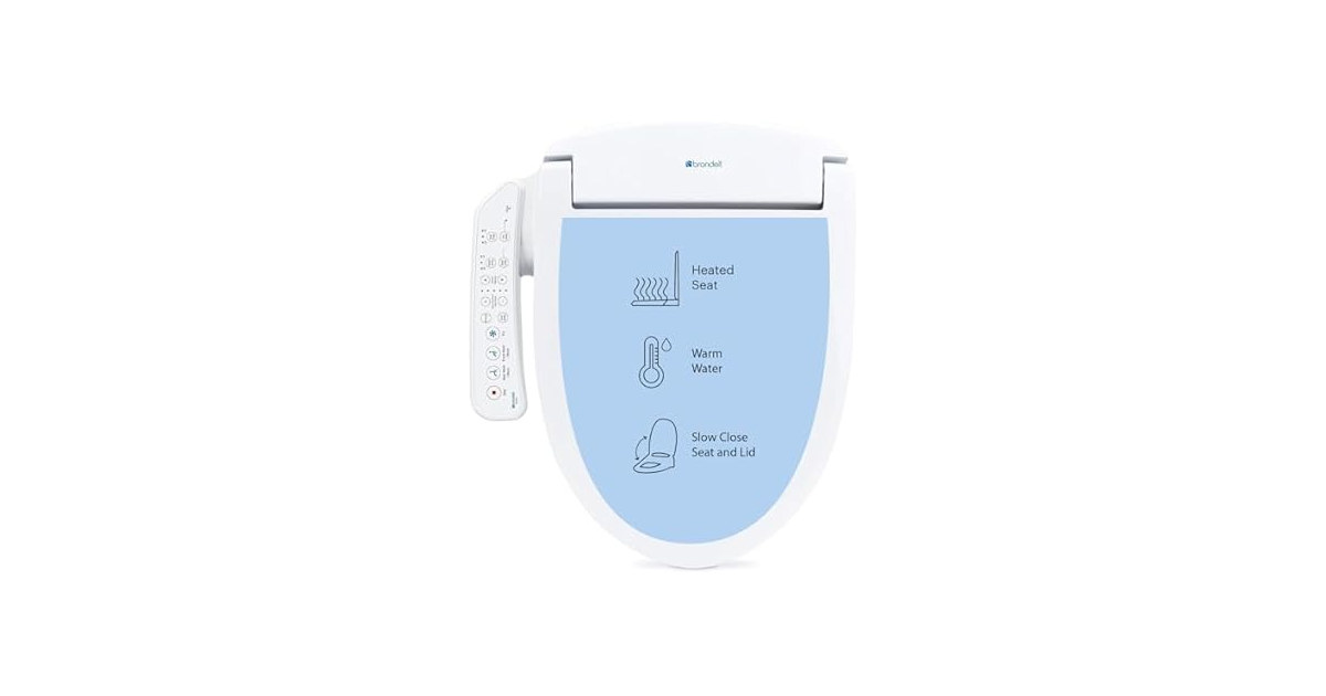 Brondell Swash SE400 Electric Bidet Toilet Seat