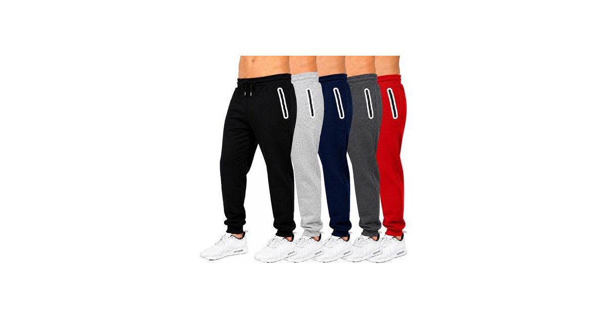 3Pk Mens Fleece Lined Jogger