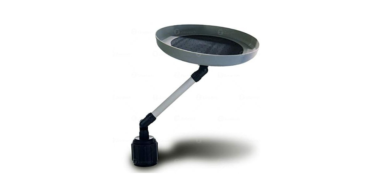 Zone Tech TR0004 Car Cup Holder Swivel Tray and Storage