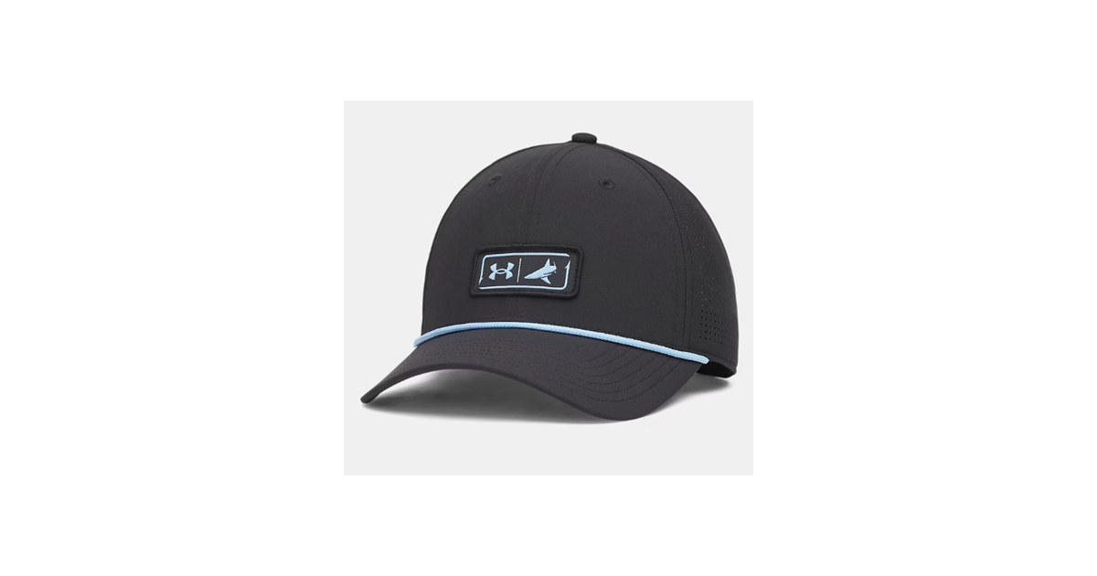 Under Armour BlacktipH Fish Mid Adjustable Hat