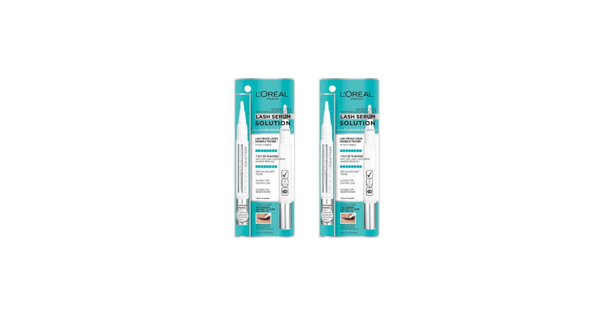 2Pk L'Oreal Lash Serum Solution