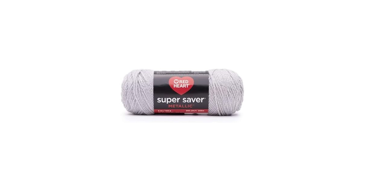 Red Heart Super Saver Metallic Yarn