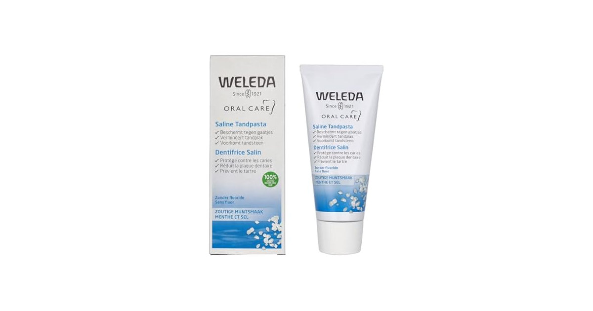 Weleda Natural Salt Toothpaste 2.5 Ounce Pack of 1