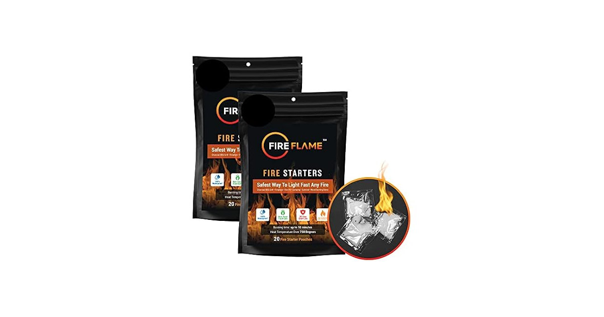 Fireflame Instant Fire Starter 40/60 Pk