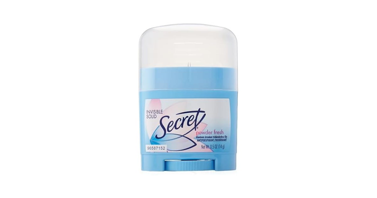 Secret Invisible Solid Anti-Perspirant
