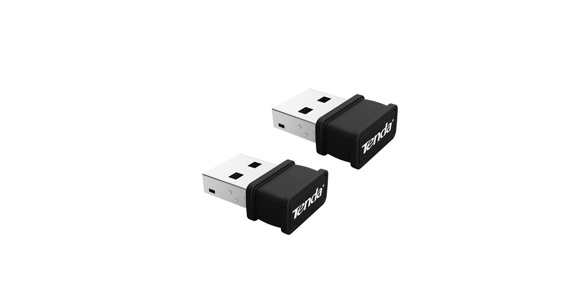 Tenda N150 USB Wi-Fi Adapter (2-Pack)