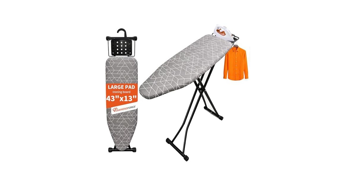 DIAMONDFORGE Ironing Board7 & 8 Corn and Flour