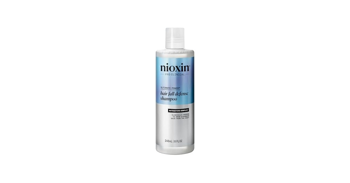 (2 Pack) Nioxin Ultimate Power Hair Fall Defense Shampoo, 8.1 oz