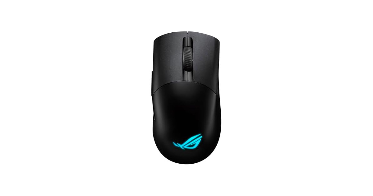 ASUS ROG Keris Wireless AimPoint Mouse, 75g, Black