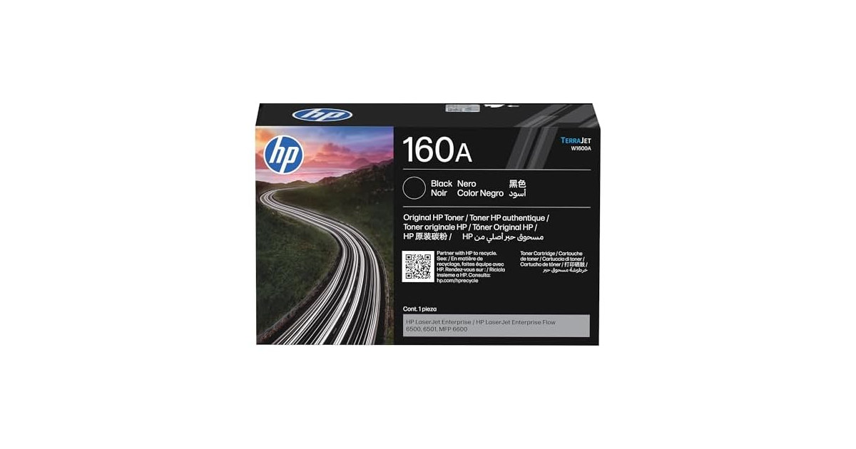 HP HP 160A Black Original LaserJet Toner