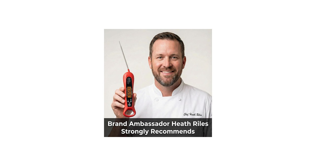 NIUTA Meat Thermometer, Red