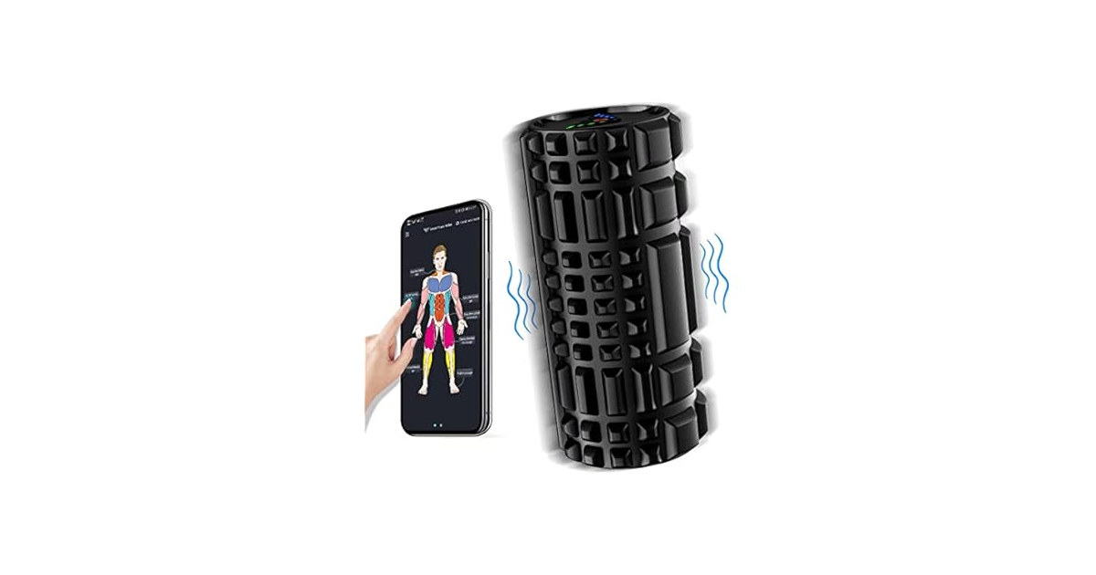 Smart Vibrating Foam Roller Massager
