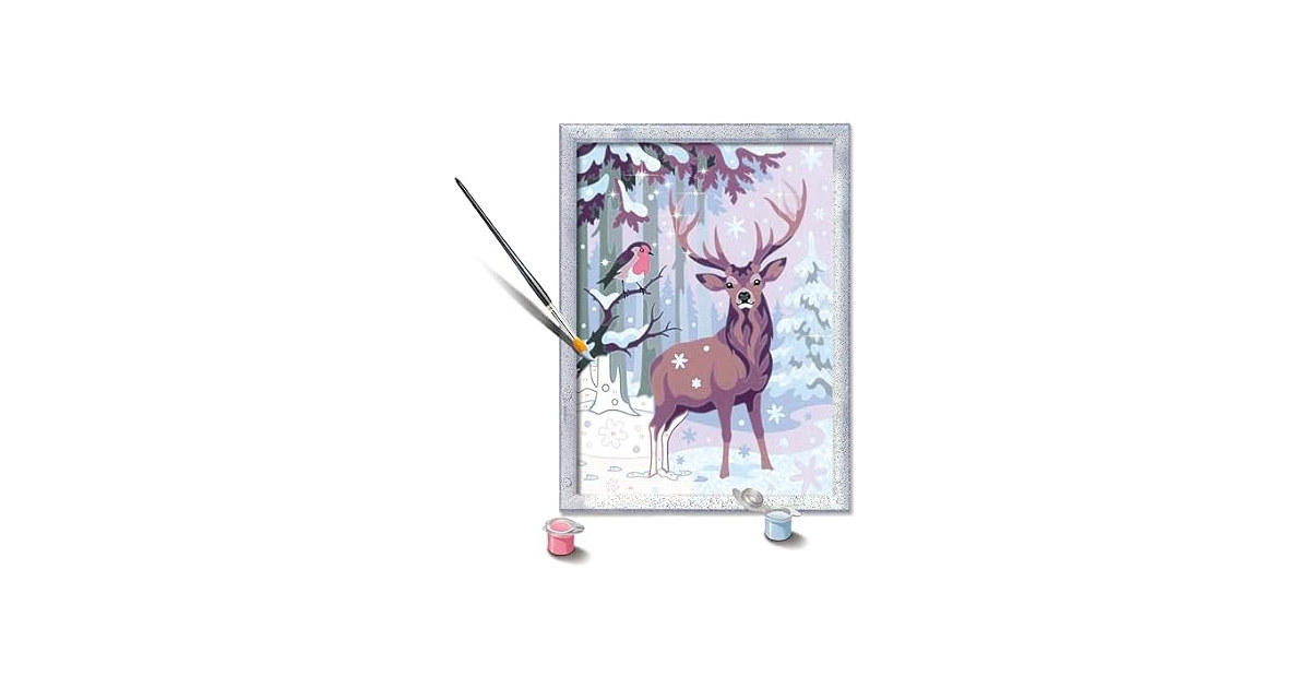 Ravensburger CreArt Festive Friends Paint by Numbers