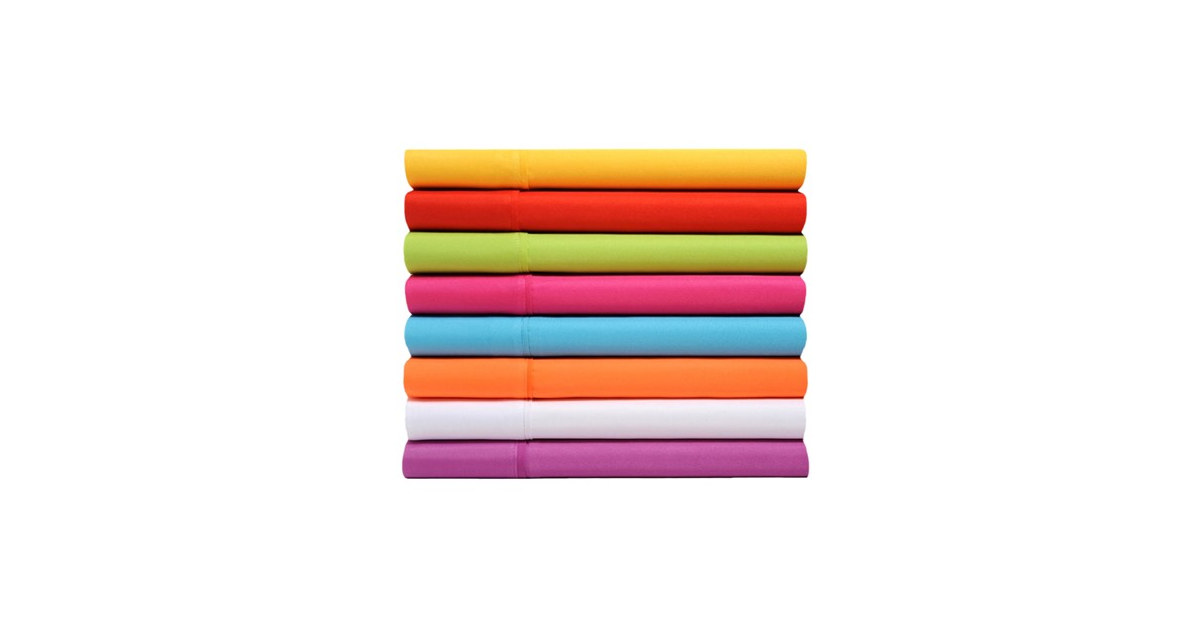 4-Piece "Brights" Microfiber Sheet Set