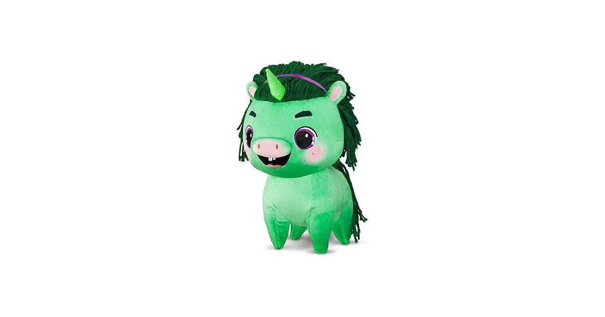 Not Quite Narwhal Juniper Pom Pom Dazzlerump 12" Plushie