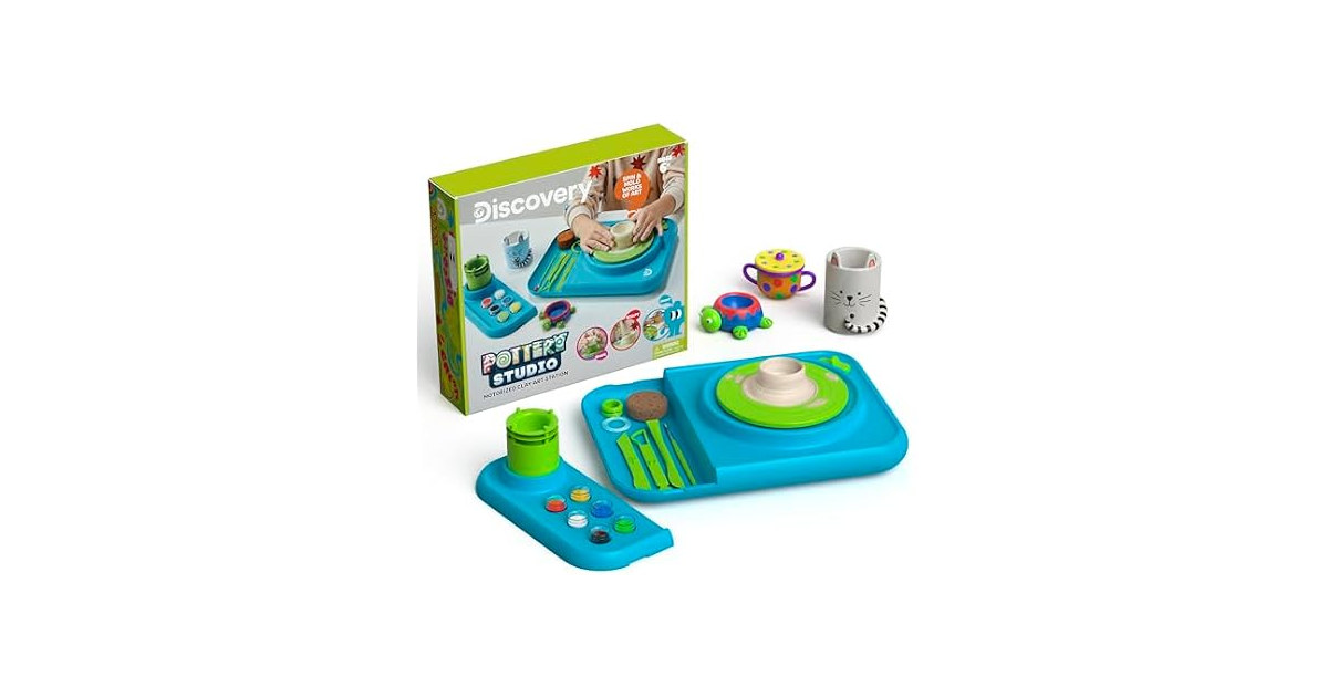 Discovery Pottery Studio Motorized Clay Art Station
