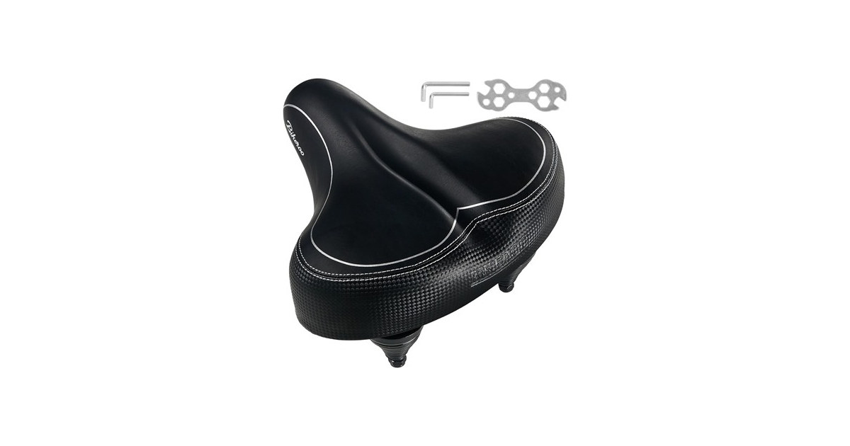 Oversized Bike Seat with Springs