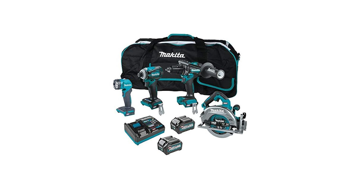 Makita GT400M1D1 40V MAX XGT BRUSHLESS Combo Kit