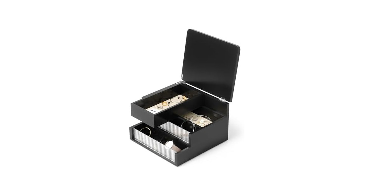 Umbra Malibu Jewelry Box, 3-Tier