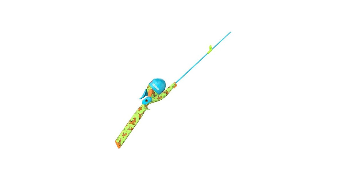 Zebco Youth Scooby Doo Floating Spincast Rod Combo