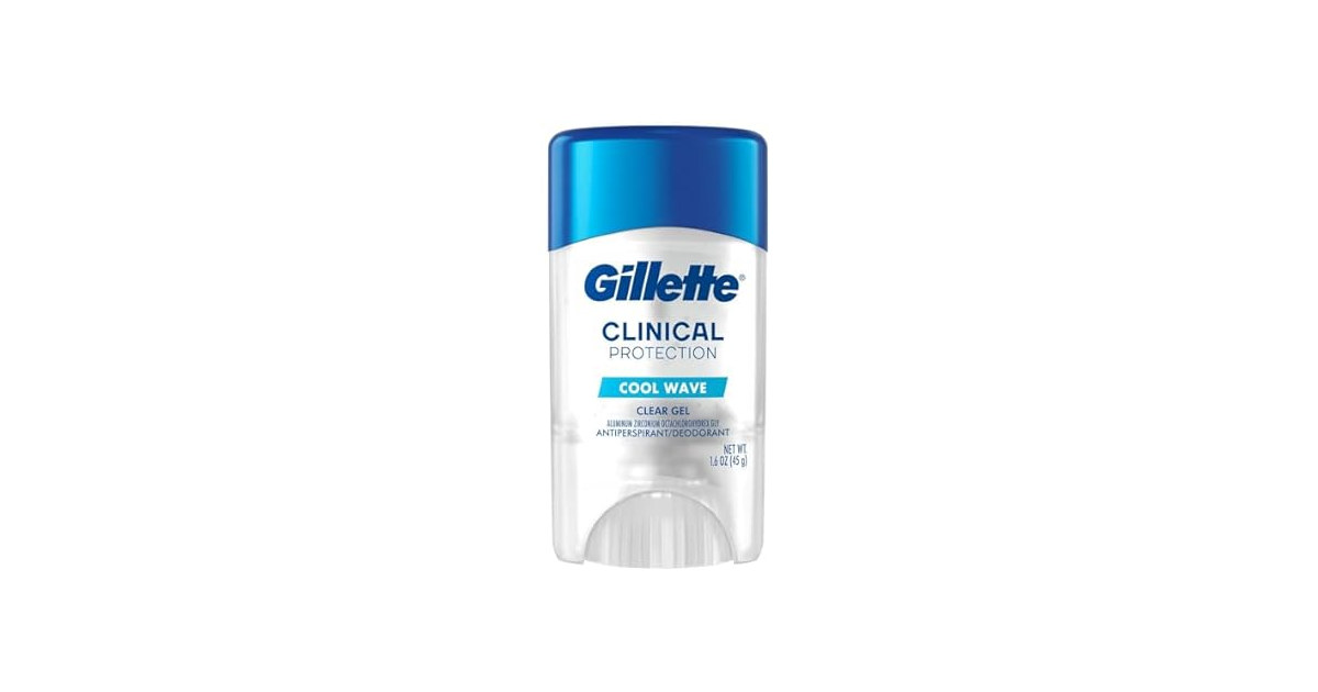 Gillette Clinical Clear Gel Cool Wave An