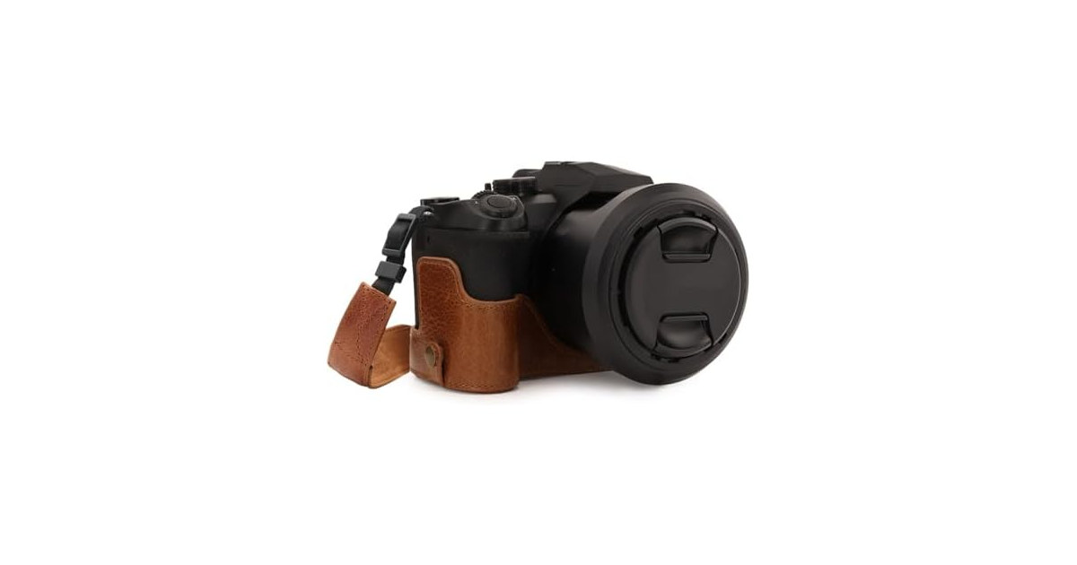 MegaGear Ever Ready Genuine Leather Camera Half Case