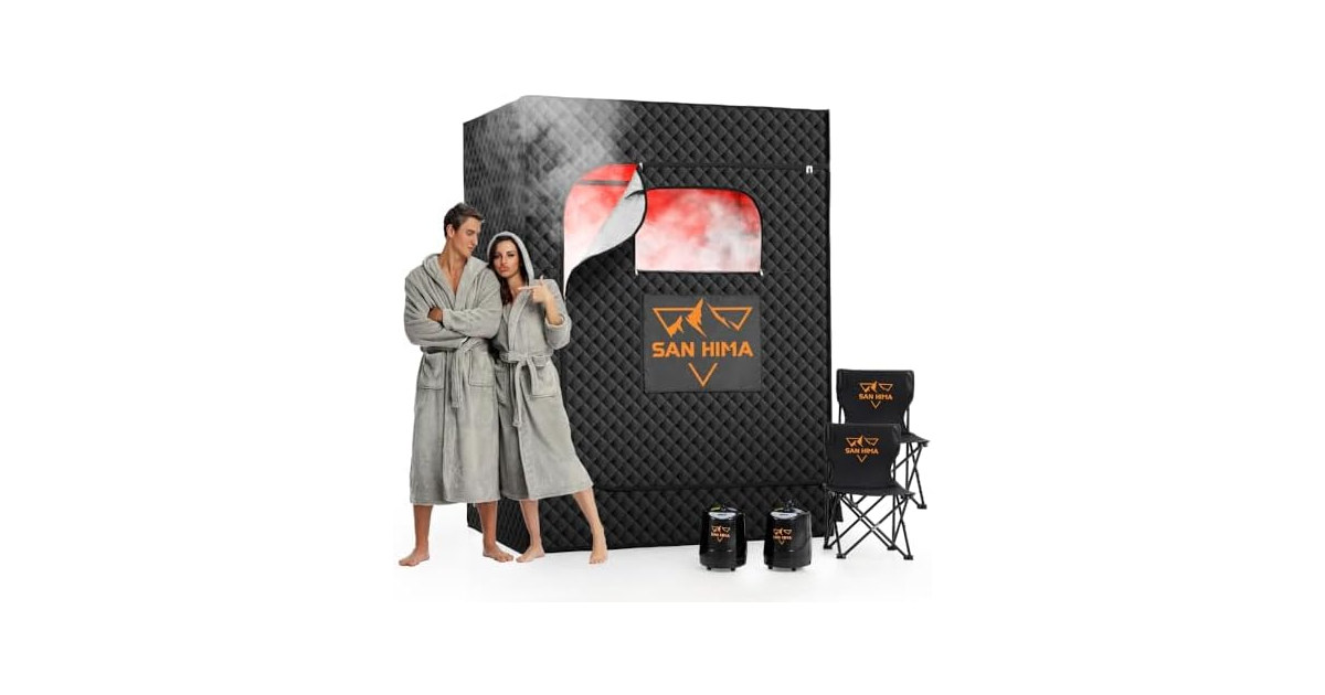 SAN HIMA 2 Portable Sauna for Home