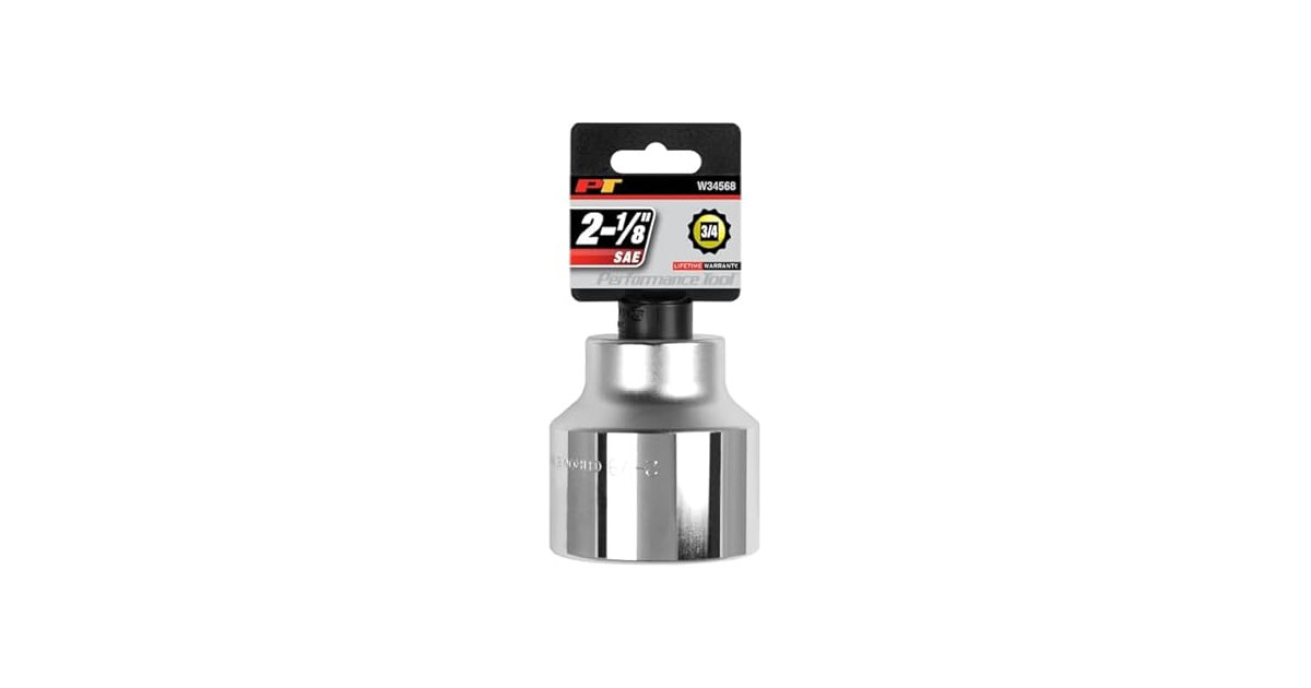 Performance Tool W34568 3/4-Inch Drive 12-Point SAE