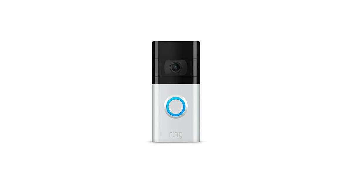 Like New Amazon Ring Video Doorbell 3-1yr Warranty