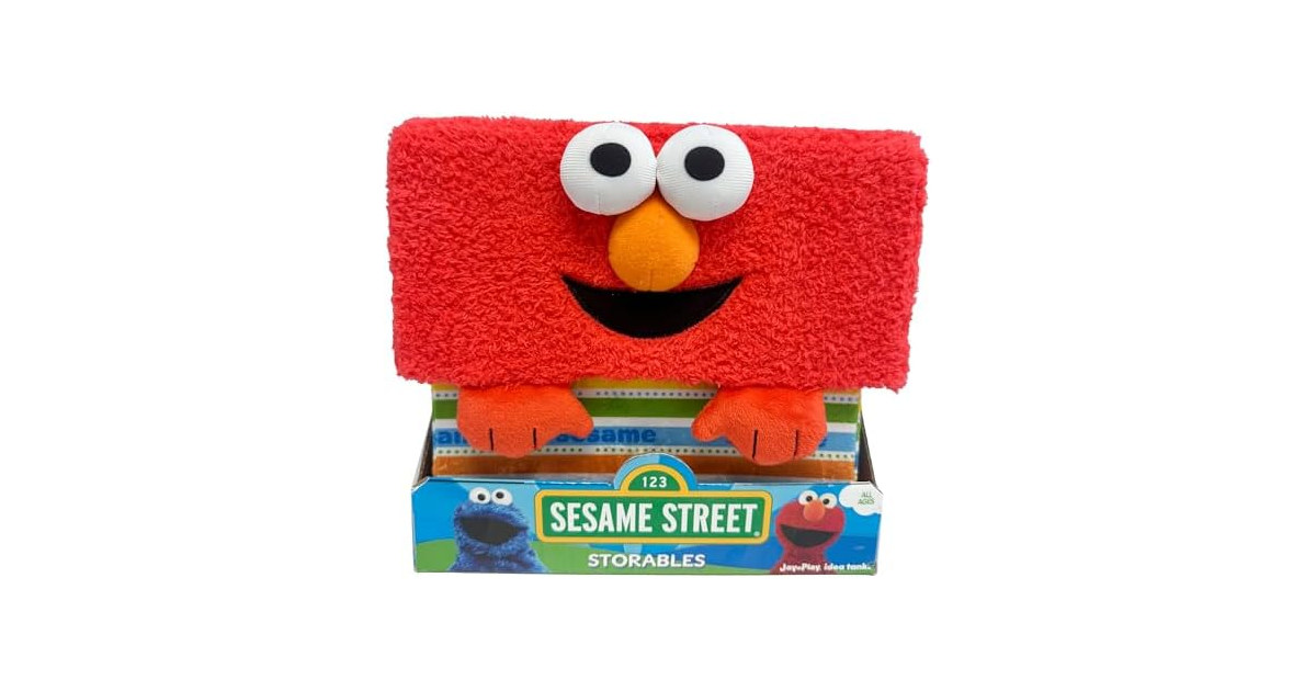 Happy Nappers Sesame Street Red Elmo 12"