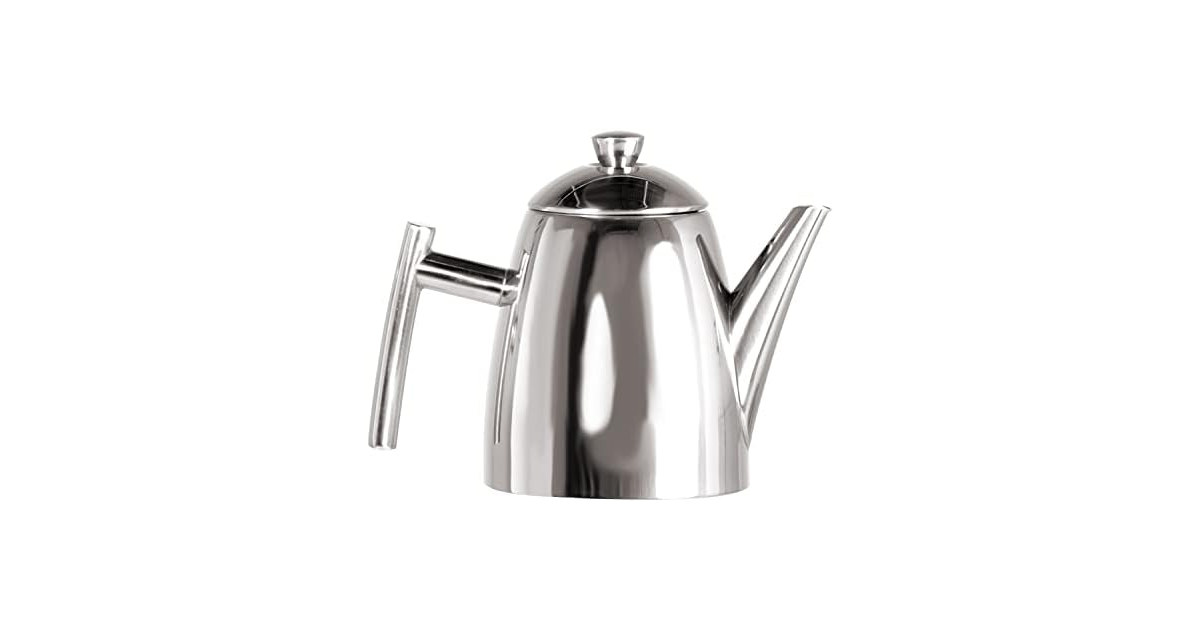 Frieling USA 18/8 Stainless Steel Teapot with Infuser