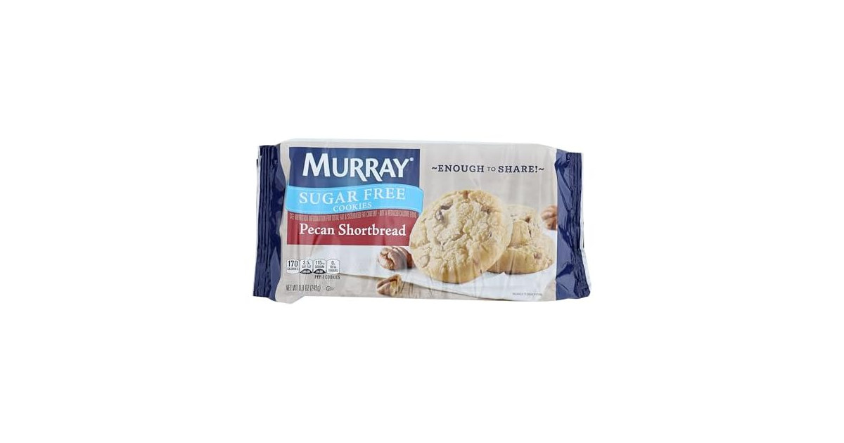 Murray Cookies Sugar Free Pecan Shortb