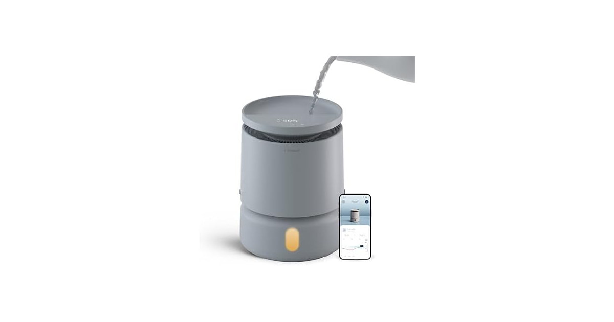 BLUEAIR Room Humidifier - DreamWell - Grey