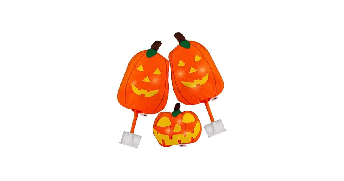 Zone Tech HL0003 Halloween Pumpkin Car Decoration Kit