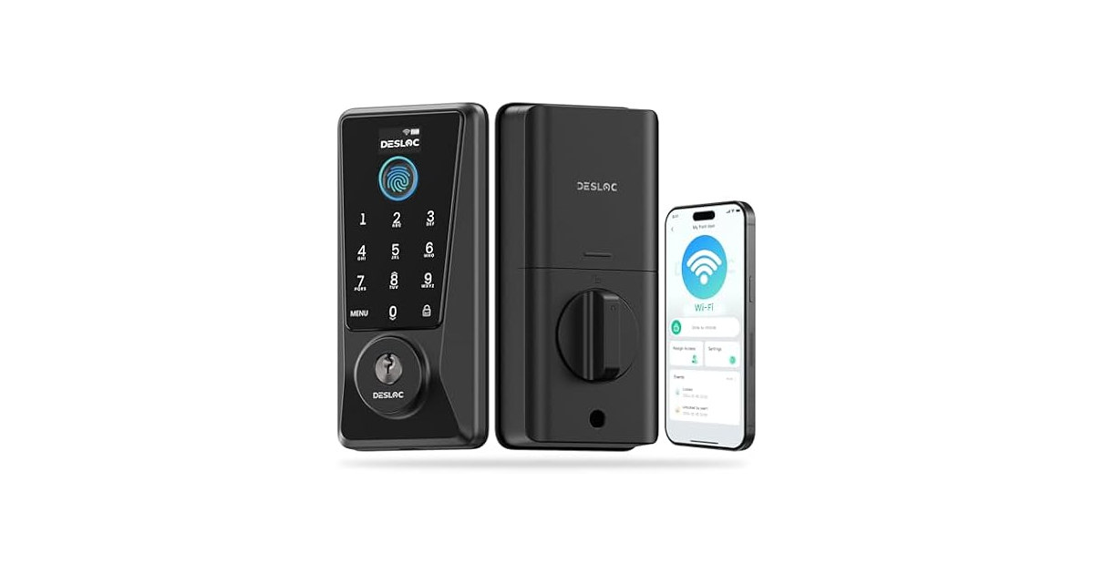 DESLOC D110 Built-in Wi-Fi Smart Lock